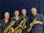 Saxophonquartett:Johannes Neuner, Lisa Endres, Anna Brand und Elke Pongratz 