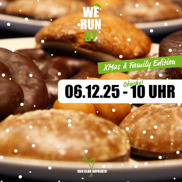 werunbt Weihnachtsedition. Lauftreff mit Lebkuchen