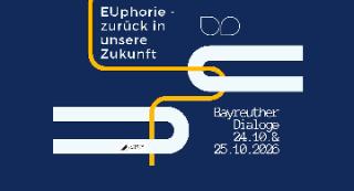 Plakat zu den Bayreuther Dialogen