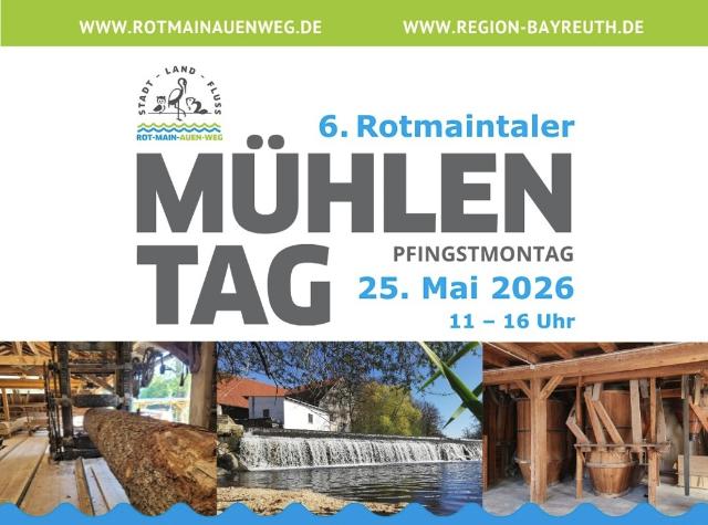 Schriftzug und Bilder zum Mühlentag
