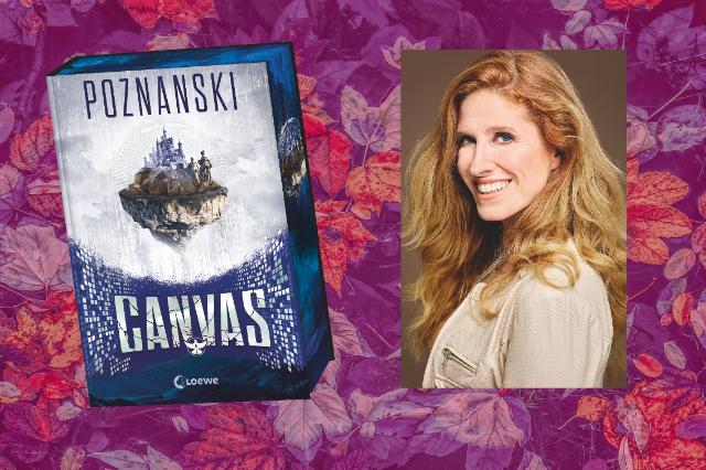 Ursula Poznanski und ihr neues Buch Canva.