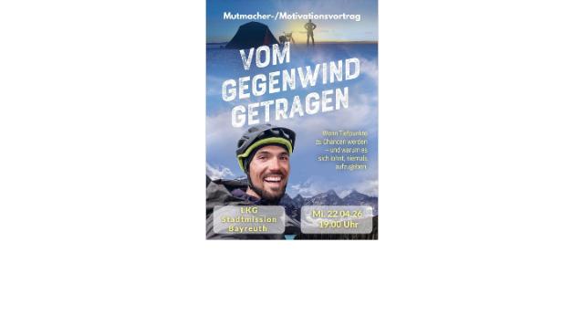 Das Bild zeigt einen Flyer zur Veranstaltung. Es enthält Titel, Datum, Programmpunkte.