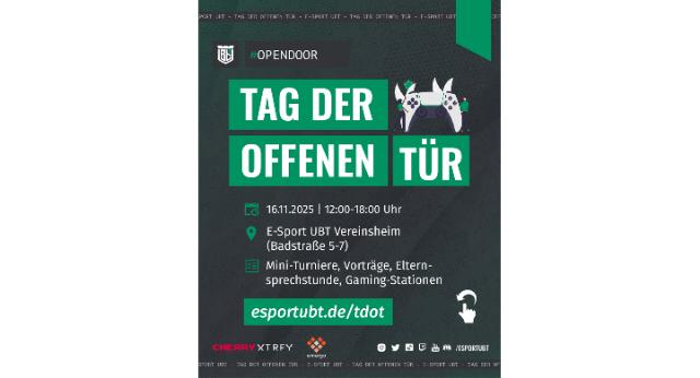 Plakat zum Tag der offenen Tür