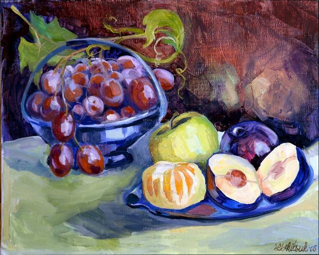 124 2005 Stilleben Nr. 2 Öl auf Leinwand 24x30 cm Prag