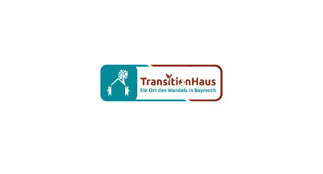Schriftzug TransitionHaus Ein Ort des Wandels in Bayreuth