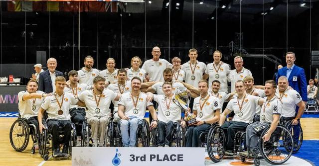 Rollstuhlbasketball Nationalmannschaft (Herren) - Teamfoto