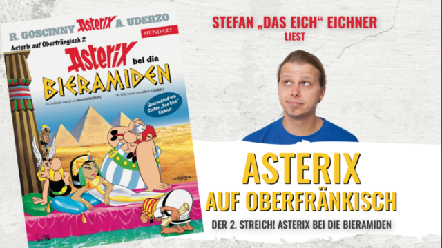 Stefan Eich vor Asterix