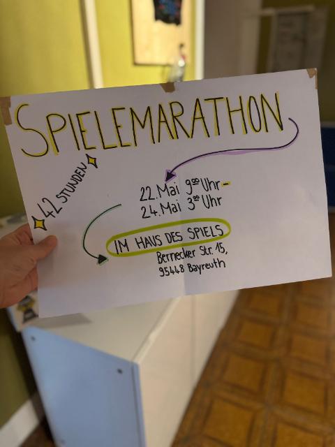 Spielemarathon Mai 2026