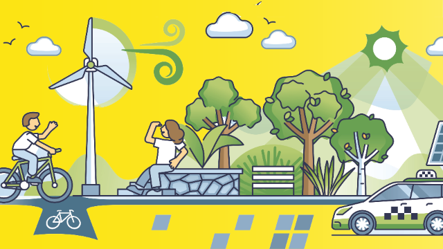 Symbolbilder für Klimaschutz