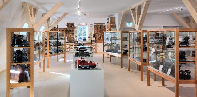 Ausstellungsraum Deutsches Schreibmaschinenmuseum Bayreuth