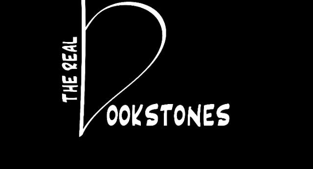 Logo mit dem Schriftzug The Real Bookstones