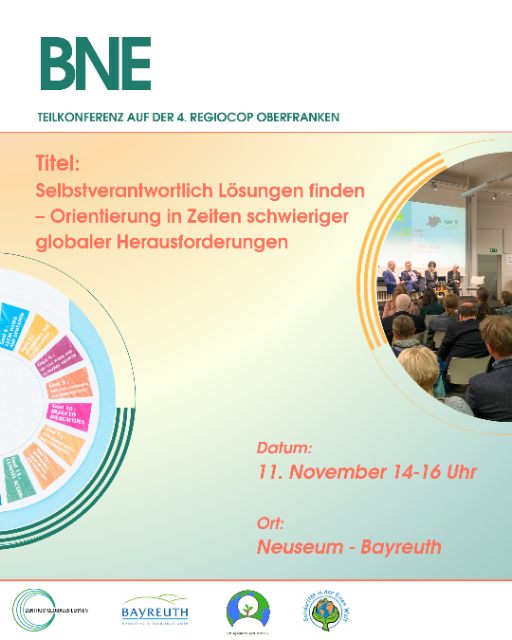 Share Pic mit SDGs und Symboldbild Veranstaltung
