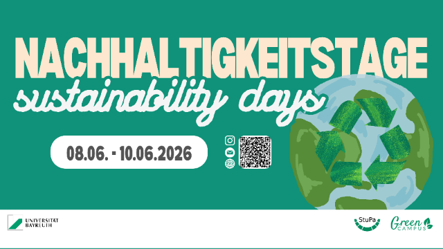 Nachhaltigkeitstage 2026/Sustainability Days