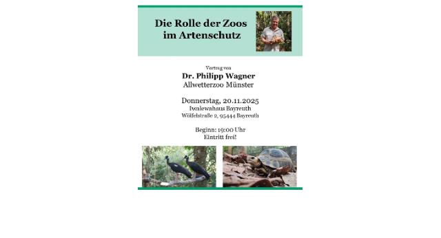 Plakat zur Veranstaltung