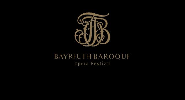 Abstraktes Symbol und darunter der Schriftzug Bayreuth Baroque Opera Festival