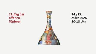 Grafik eines Gefäßes mit Typografie