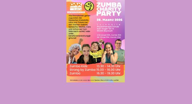 Das Bild zeigt ein Plakat zur Veranstaltung. Es enthält Titel, Datum und Programmpunkte, die bereits in der Veranstaltung erwähnt werden.