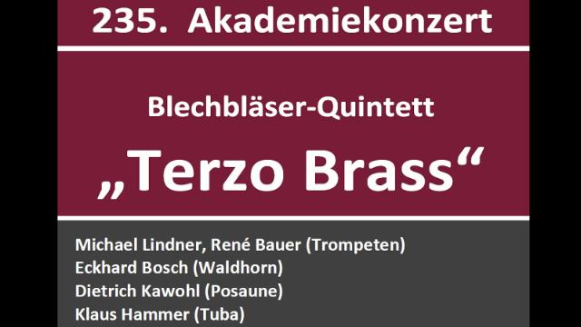 Aus aus dem Konzertplakat