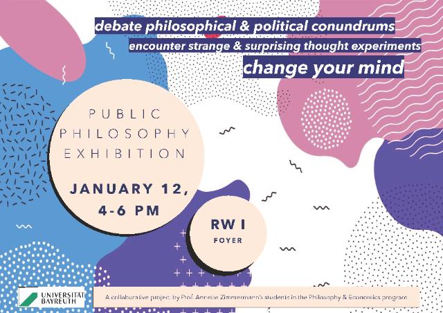 Das Bild zeigt ein Plakat zur Veranstaltung. Es enthält Titel, Datum und Programmpunkte, die bereits in der Veranstaltung erwähnt werden.