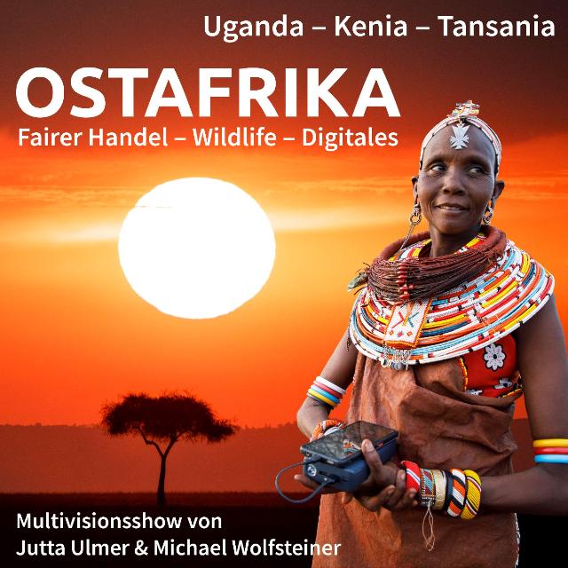 Ostafrika,Landschaft, Bewohnerin