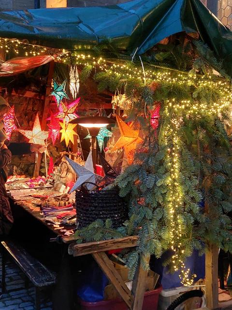Stand auf Adventsmarkt