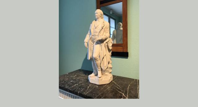 Gipsfigur von Jean Paul