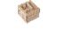Cube Labyrinth aus Holz auf 3 Ebenen