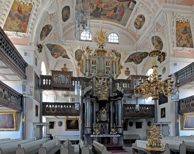 Innenraum Ordenskirche