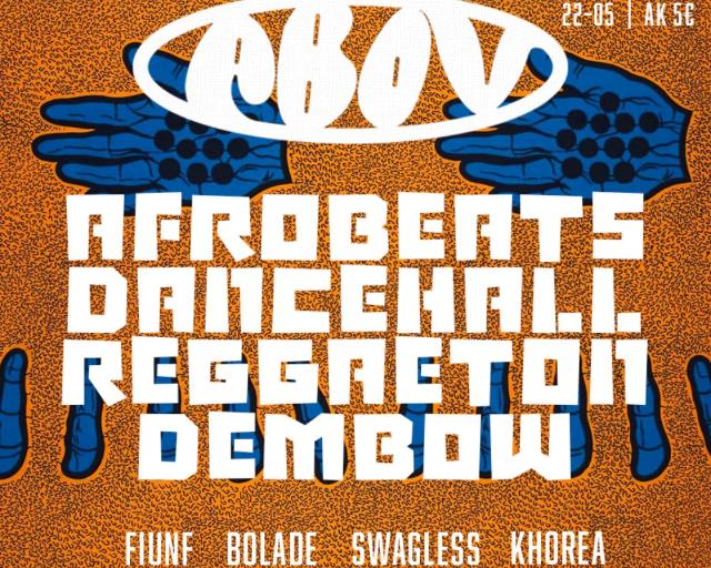 Veranstaltungsplakat von ABOV