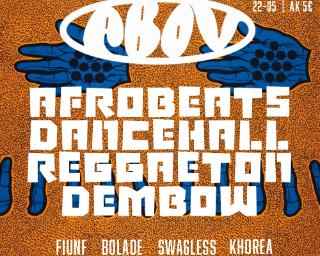 Veranstaltungsplakat von ABOV