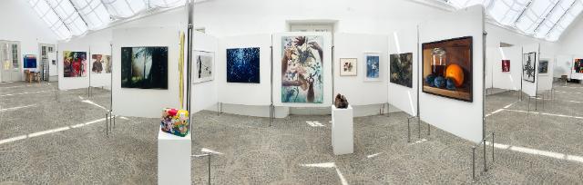 Blick in die Ausstellung in der Eremitage