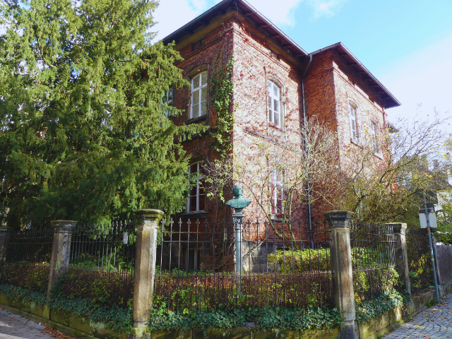 Außenansicht des Franz Liszt Museums in Bayreuth