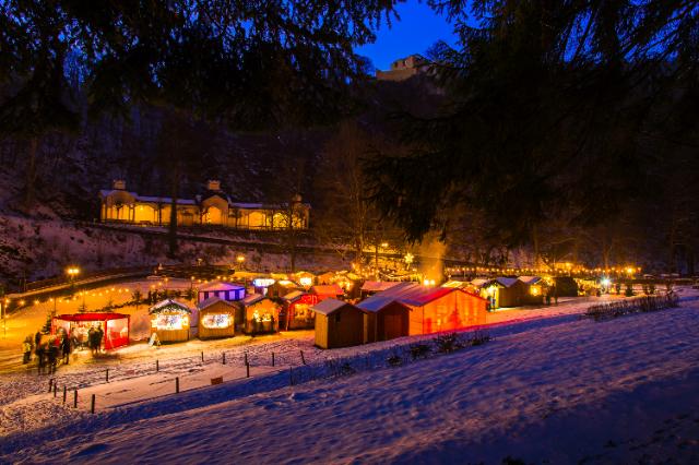 Weihnachtsmarkt im Kurpark