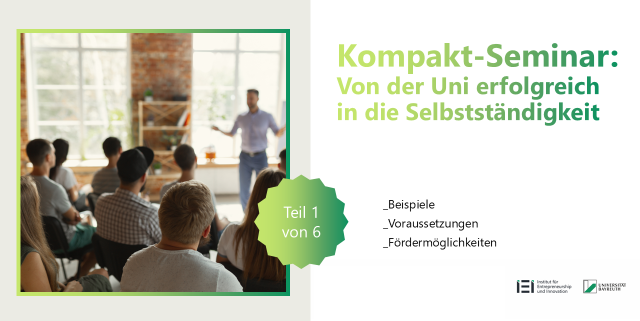Werbebanner für ein Kompakt-Seminar