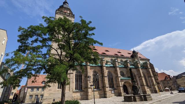 Ansicht auf die Stadtkirche