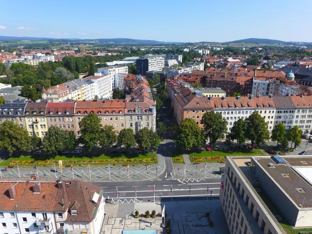 Bayreuth von oben