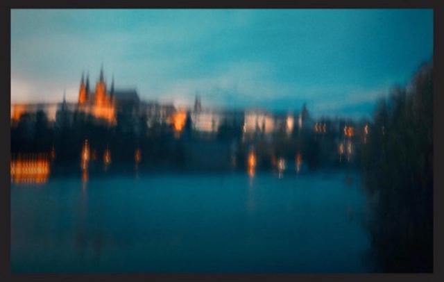 Kuenstlerische Fotografie Ansicht Prager Burg