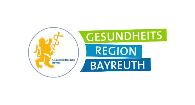 Logo mit dem Schriftzug Gesundheitsregion Bayreuth