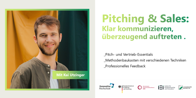 Webebanner für das Event. Der Eventtitel steht auf der rechten Seite, Stichpunkte zu dem Workshop darunter. Links ist der Workshop-Leiter zu sehen. 