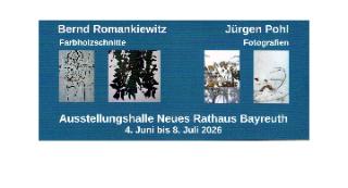 Einladungskarte zur Ausstellung
