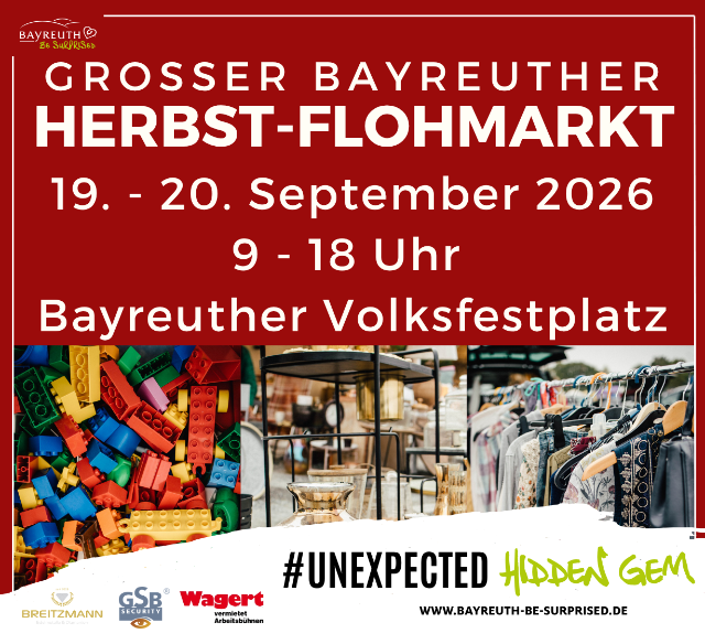 Plakat Herbstflohmarkt