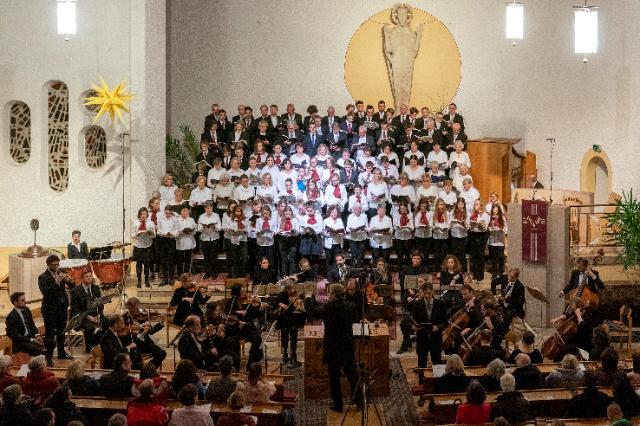 Aufführung des Weihnachtsoratoriums in der ev. Kreuzkirche Bayreuth