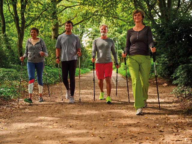 nordic walking Gruppe