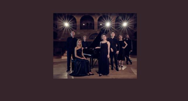 Gruppenfoto der Meisterpianisten