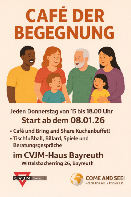 Flyer mit Beschreibungstext