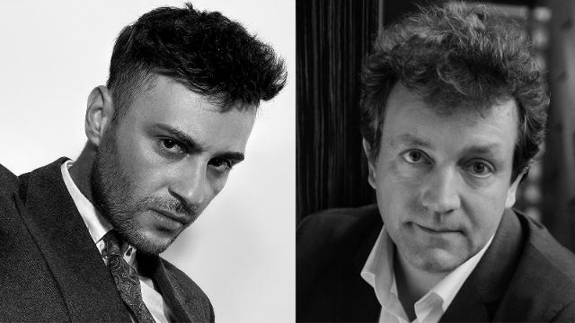 Portrait von Zubik und Koch