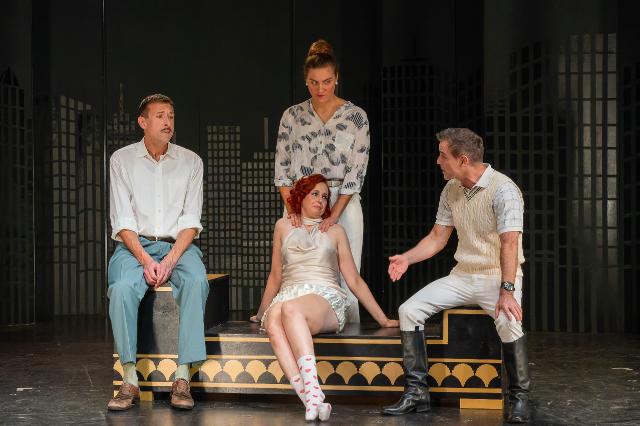 Daisy, Nick, Jordan, Tom