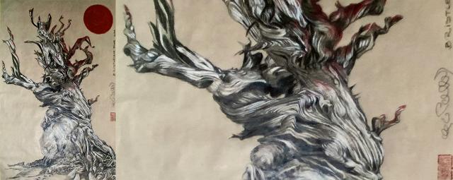 Olivenbaum von Karin E. Pollak